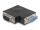 DELOCK VGA Adapter D-Sub15 -> D-Sub15 St/Bu 90° seitlich