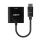 Lindy 41734 Videokabel-Adapter Schwarz