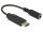 DeLOCK 65842 Handykabel Schwarz 0,14 m USB C 3.5mm