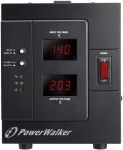 PowerWalker AVR 3000 SIV FR Spannungsregler 1 AC-Ausgänge 110-280 V Schwarz