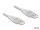 DeLOCK 3m, 2xUSB2.0-A USB Kabel USB 2.0 USB A 0,48 Gbit/s Transparent