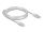 DeLOCK 3m, 2xUSB2.0-A USB Kabel USB 2.0 USB A 0,48 Gbit/s Transparent