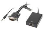 Lanberg AD-0021-BK Videokabel-Adapter 0,2 m HDMI Typ A...