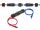 DeLOCK Kabelverbinder RJ45 Buchse zu RJ45 Buchse Cat.6 mit M16 Gewinde IP68 staub- und wasserdicht