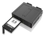Icy Dock MB038TP-B Speicherlaufwerksgehäuse HDD / SSD-Gehäuse Schwarz 2.5"