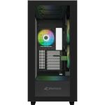 Sharkoon Gehäuse Rebel C60 RGB ATX 2xGlas schwarz