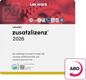 Lexware zusatzlizenz 2026 für 5 User ABO Download