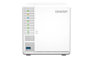 QNAP TS-364 NAS Tower Intel® Celeron® N5095 8 GB DDR4 0 TB QNAP Turbo System Weiß