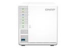 QNAP TS-364 NAS Tower Intel® Celeron® N5095 8 GB DDR4 0 TB QNAP Turbo System Weiß