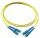 Alcasa LW-903SC InfiniBand/Glasfaserkabel 3 m 2x SC Gelb