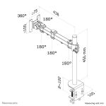 Neomounts FPMA-D960 Monitorarm 10-30"
