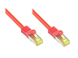 Alcasa 1.5m Cat7 RJ-45 Netzwerkkabel Rot 1,5 m S/FTP (S-STP)