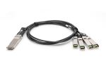 Digitus 40G QSFP+ to 4XSFP+ Direct Attach Kabel 1m