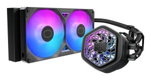 Cooler Master MasterLiquid Atmos II 240 VRM Fan Black Prozessor Flüssigkeitskühlung 12 cm Schwarz 1 Stück(e)