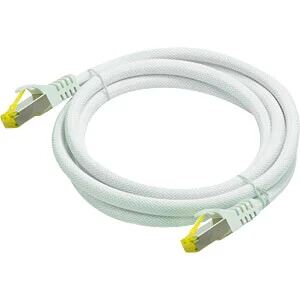 Python Cat.7 S/FTP 1m Netzwerkkabel Weiß Cat7 S/FTP (S-STP)