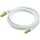 Python Cat.7 S/FTP 1m Netzwerkkabel Weiß Cat7 S/FTP (S-STP)