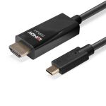 Lindy 43315 Videokabel-Adapter 5 m USB Typ-C HDMI Typ A (Standard) Schwarz
