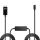 Lindy 43315 Videokabel-Adapter 5 m USB Typ-C HDMI Typ A (Standard) Schwarz
