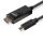 Lindy 43315 Videokabel-Adapter 5 m USB Typ-C HDMI Typ A (Standard) Schwarz