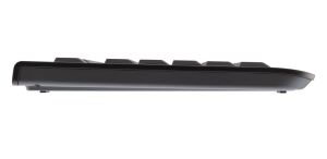 CHERRY KC 1000 Tastatur Universal USB AZERTY Französisch Schwarz