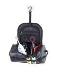TROIKA BAG30/BK Kulturtasche/Kosmetikkoffer Kulturbeutel Plane Schwarz