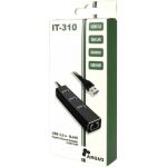 Inter-Tech ARGUS IT-310 USB 3.2 Gen 1 (3.1 Gen 1) Type-A Schwarz