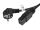 Lanberg CA-C19C-10CC-0018-BK Stromkabel Schwarz 1,8 m CEE7/7 C19-Koppler