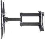 Manhattan Universal TV-Wandhalterung, neig- und schwenkbar, Ein Arm, geeignet für Flachbildschirme und Curved Displays von 32" bis 55"* und bis zu 50 kg