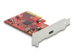 DELOCK PCI Expr x4 Card 1 x extern USB 20 Gbps USB-C Bu. 3A