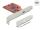 DELOCK PCI Expr x4 Card 1 x extern USB 20 Gbps USB-C Bu. 3A