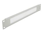 DELOCK 19" Kabelmanagement Bürstenleiste 1HE grau