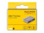 DELOCK USB Adapter 40Gbps USB Type-C 2xStecker zu 2xBuchse