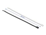 DELOCK Kabelbinder mit flachem Kopf L 205 x B 4,6 mm 100 Stk