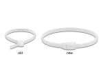 DELOCK Kabelbinder mit flachem Kopf L 205 x B 4,6 mm 100 Stk