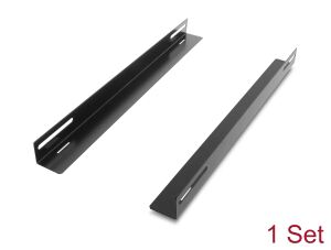 DELOCK 19 Tragschiene für Netzwerkschrank 450 x 40 mm 2 Stk