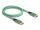 DELOCK DisplayPort Kabel 16K 60Hz 1m grün Metall