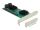 DeLOCK 8 Port SATA PCI Express x1 Karte - Low Profile Formfaktor