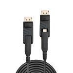 Lindy 38486 DisplayPort-Kabel 100 m Mini DisplayPort Schwarz