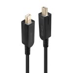 Lindy 38486 DisplayPort-Kabel 100 m Mini DisplayPort Schwarz