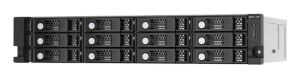 QNAP TL-R1220Sep-RP HDD / SSD-Gehäuse Schwarz, Grau 2.5/3.5"