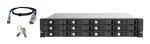 QNAP TL-R1220Sep-RP HDD / SSD-Gehäuse Schwarz, Grau...