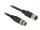 DELOCK M8 Sensor-Aktorverlängerungskabel 6 Pin Stecker 10 m