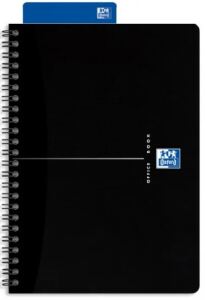 Oxford 100102565 Notizbuch A5 Schwarz, Blau
