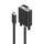 ALOGIC ELUCVG-02RBLK Videokabel-Adapter 2 m USB Typ-C VGA (D-Sub) Schwarz