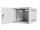 Lanberg WF10-2304-10S Rack 4U Wandmontiertes Regal Grau