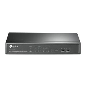 TP-Link TL-SF1008LP Unmanaged Fast Ethernet (10/100) Power over Ethernet (PoE) Schwarz