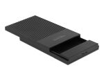 DeLOCK Externes Gehäuse für 2.5″ SATA HDD / SSD mit SuperSpeed USB Typ Micro-B Buchse - werkzeugfrei