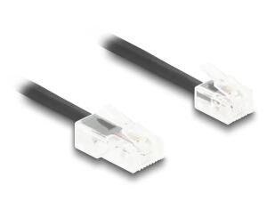 DeLOCK 88479 Telefonkabel 2 m Schwarz