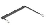 DeLOCK 88479 Telefonkabel 2 m Schwarz