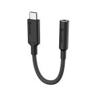 ALOGIC ELPC35A-BK Handykabel Schwarz 0,1 m USB-C 3,5 mm